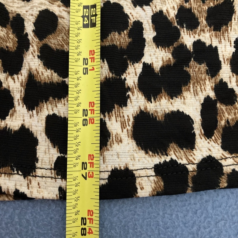 NWT Hemish USA Black, Red & Lepard Long Sleeve Top w/Sequin Pocket - SZ 1XL - Picture 12 of 12